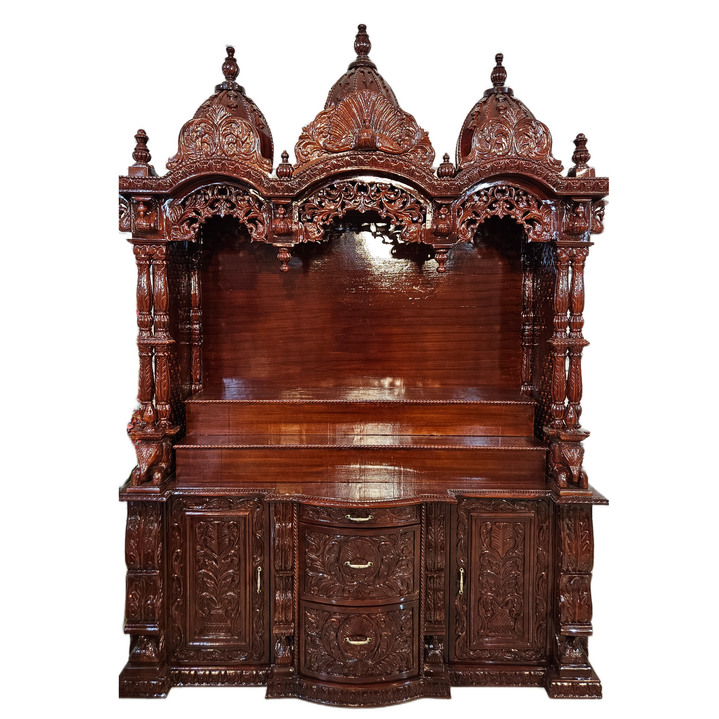 Premium Handcrafted Pooja Mandir for Devotional Spaces