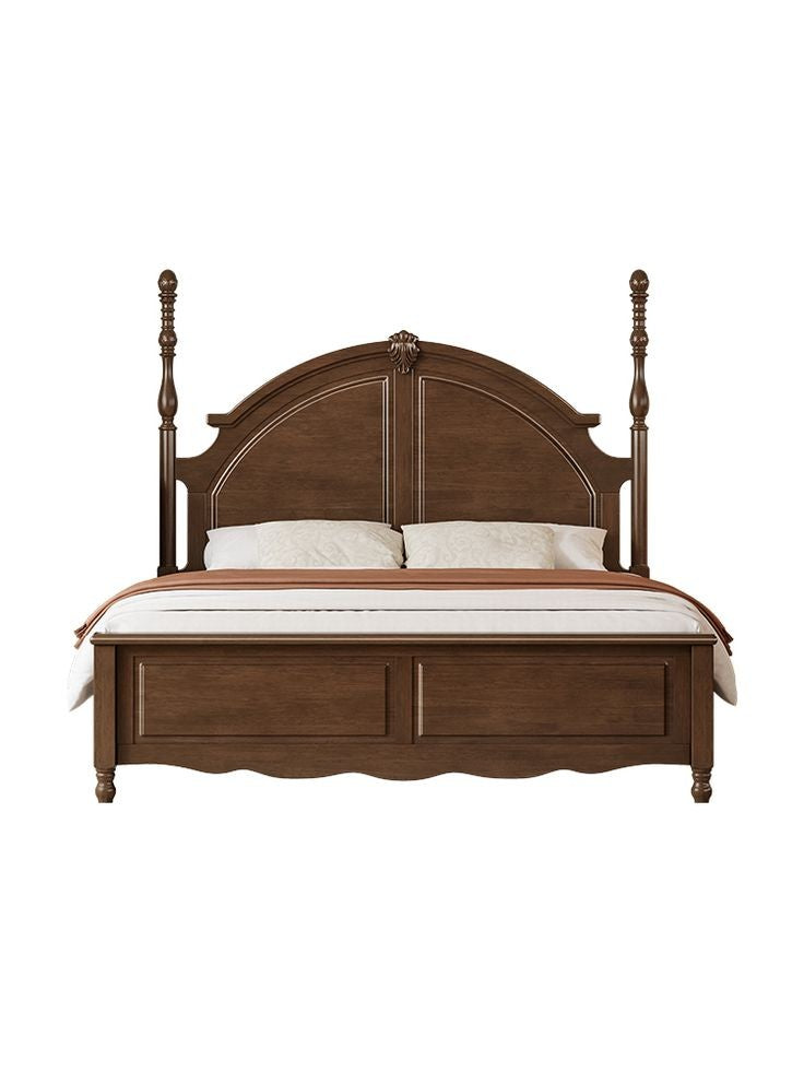 Premium Wooden Poster Bed | Royal Style Bed for Master Bedroom