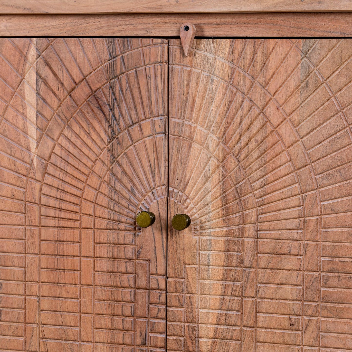 Minimal Wooden Storage Unit with Modern Sleek Design