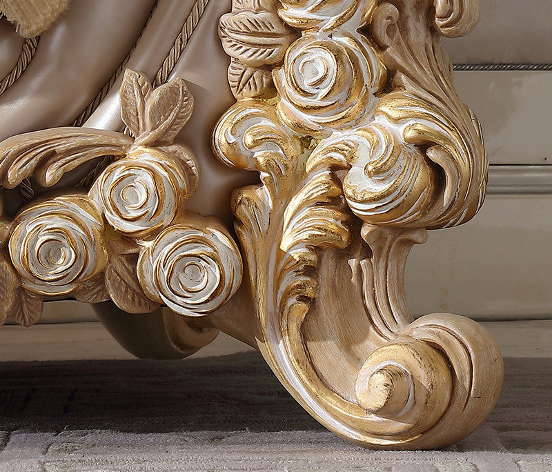 Designer Carved Wooden Sofa Set with Regal Appeal