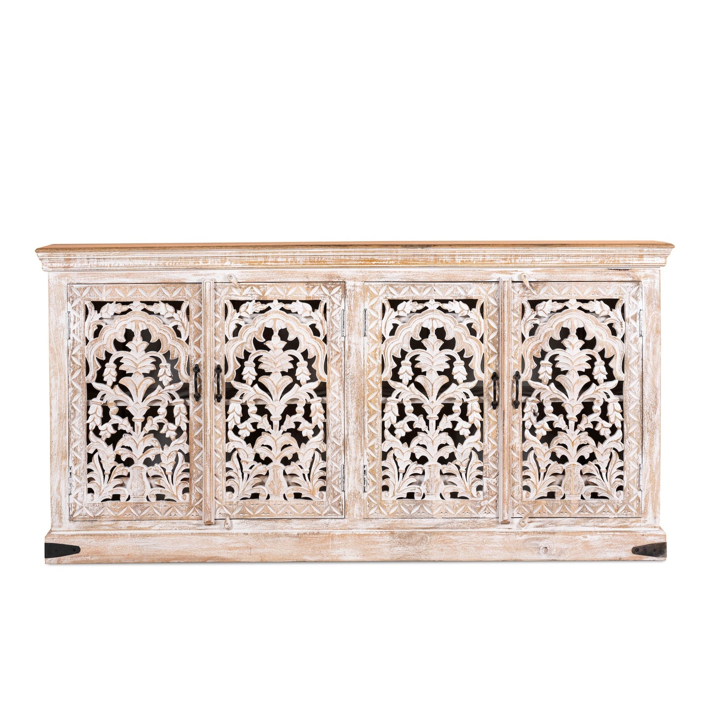 Modern Minimal Wooden Storage Cabinet with Simple Lines