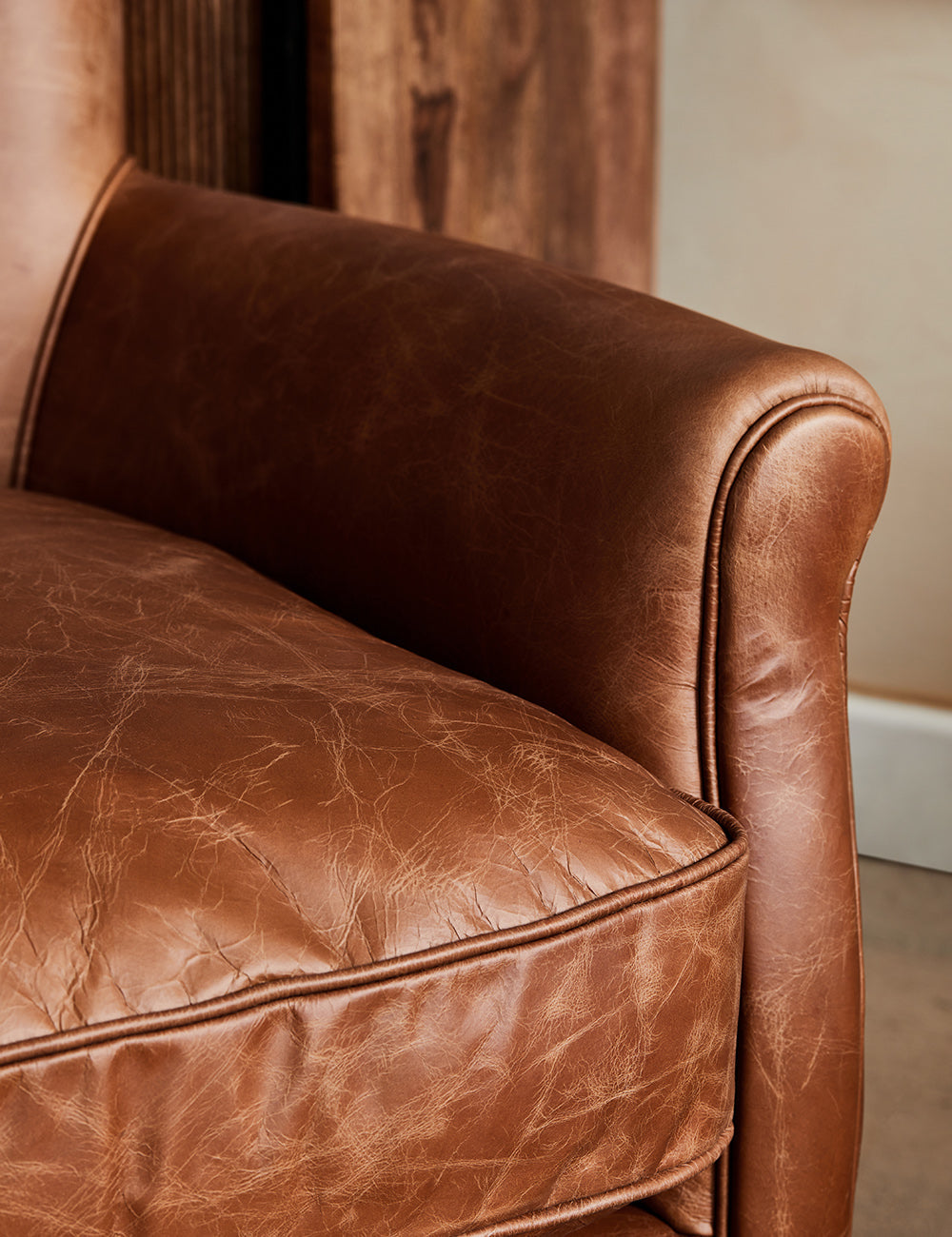 Classic Wooden Minimal Chair with Clean Lines