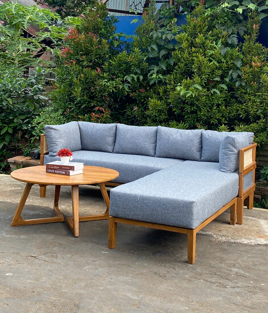 Modern L-Shaped Sofa | Premium Corner Sofa for Living Room