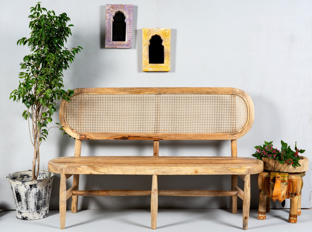 Elegant 3-Seater bench for Contemporary Living Rooms