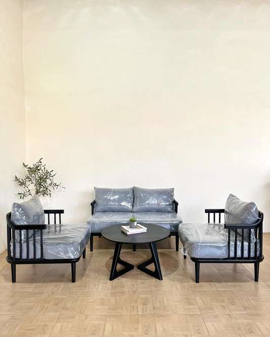 Modern Sofa Set with Designer Coffee Table – Complete Living Room Seating