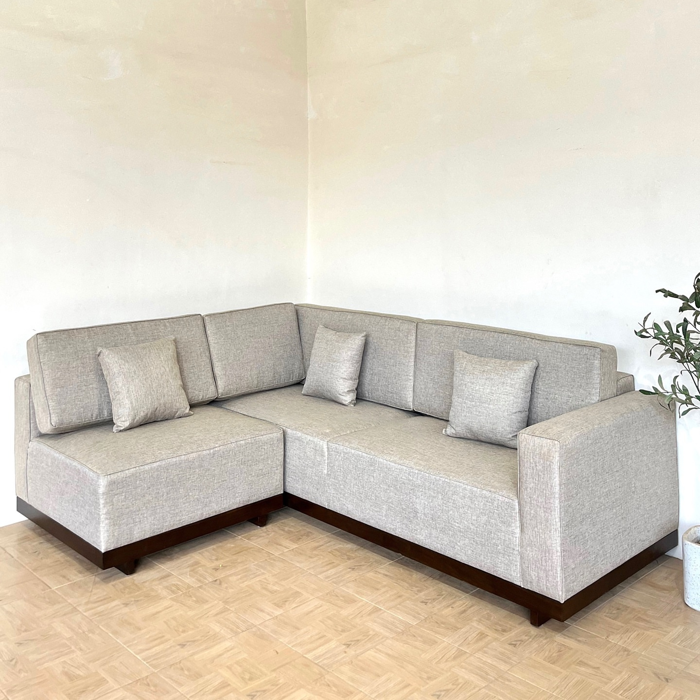 Premium Corner L-Shaped Sofa for Living Room