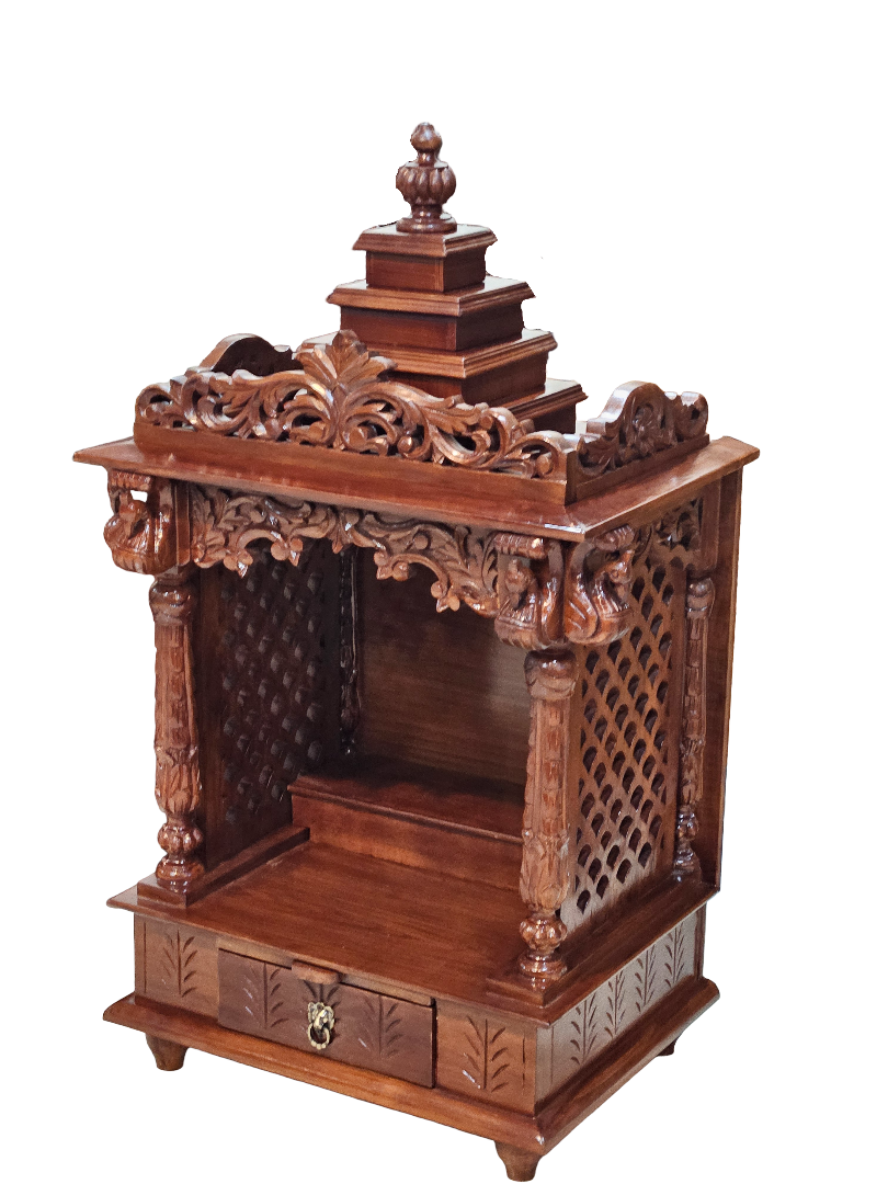 Premium Handcrafted Pooja Mandir for Devotional Spaces
