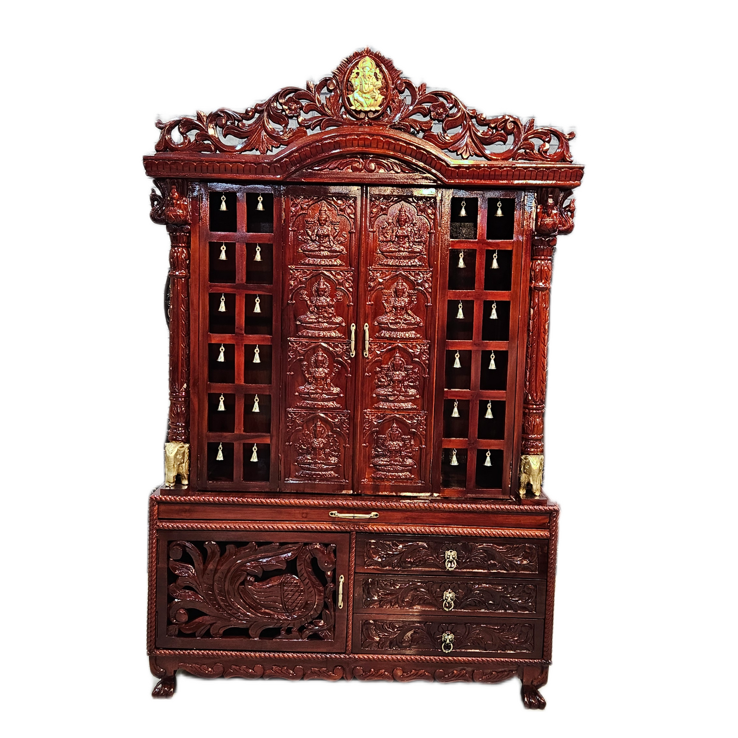 Premium Solid Wood Temple for Meditation & Prayer