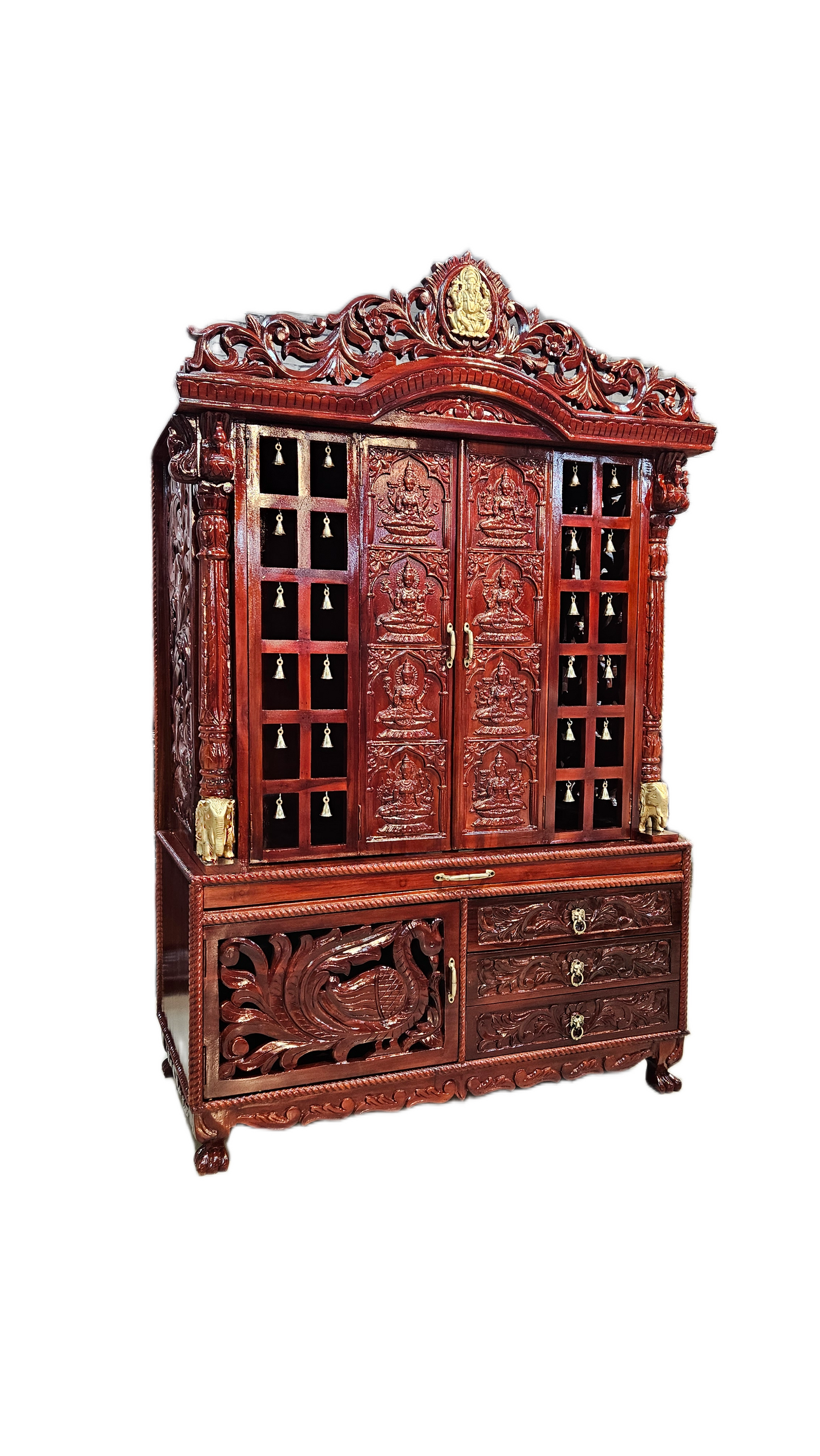 Premium Solid Wood Temple for Meditation & Prayer