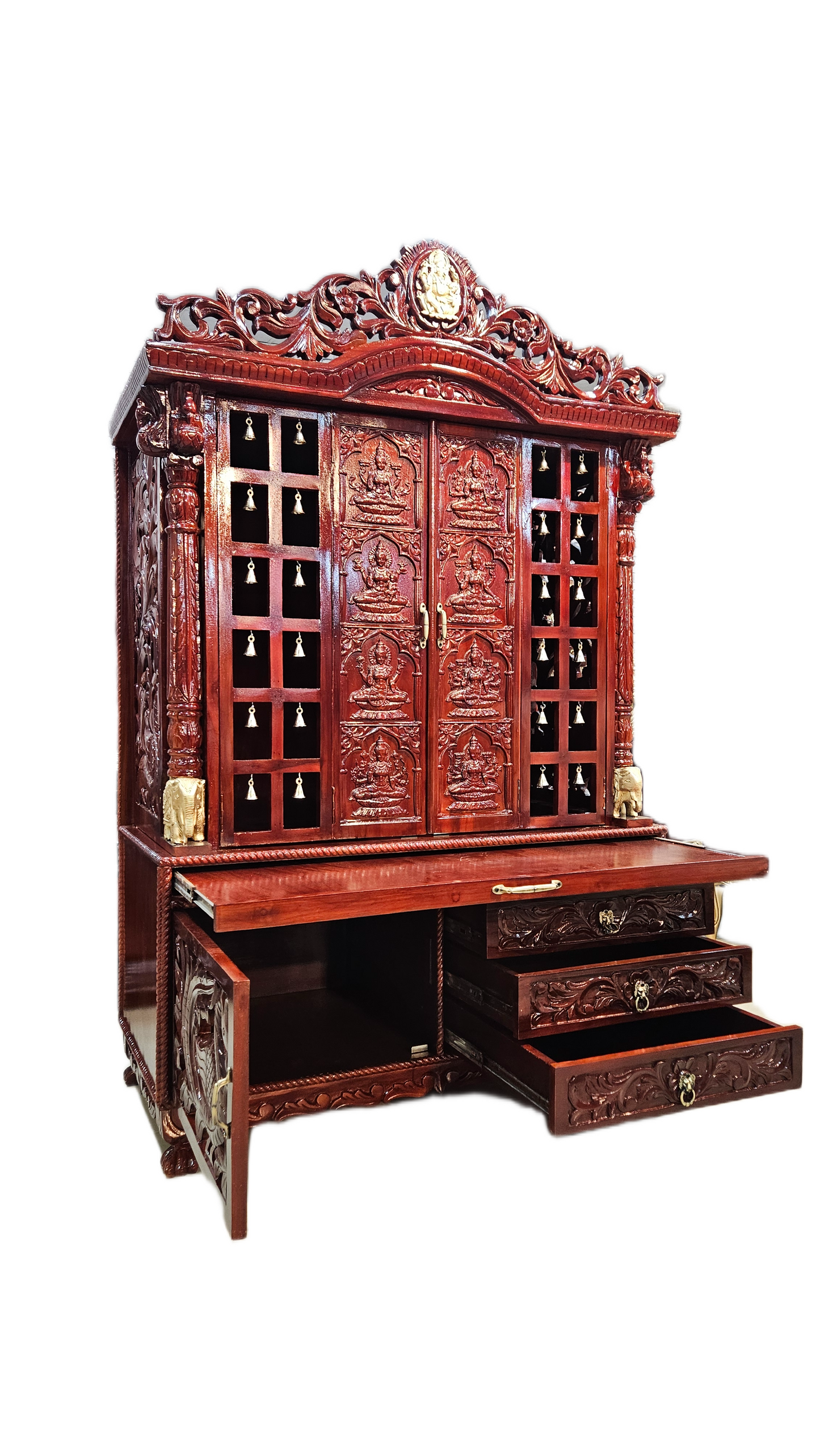 Premium Solid Wood Temple for Meditation & Prayer