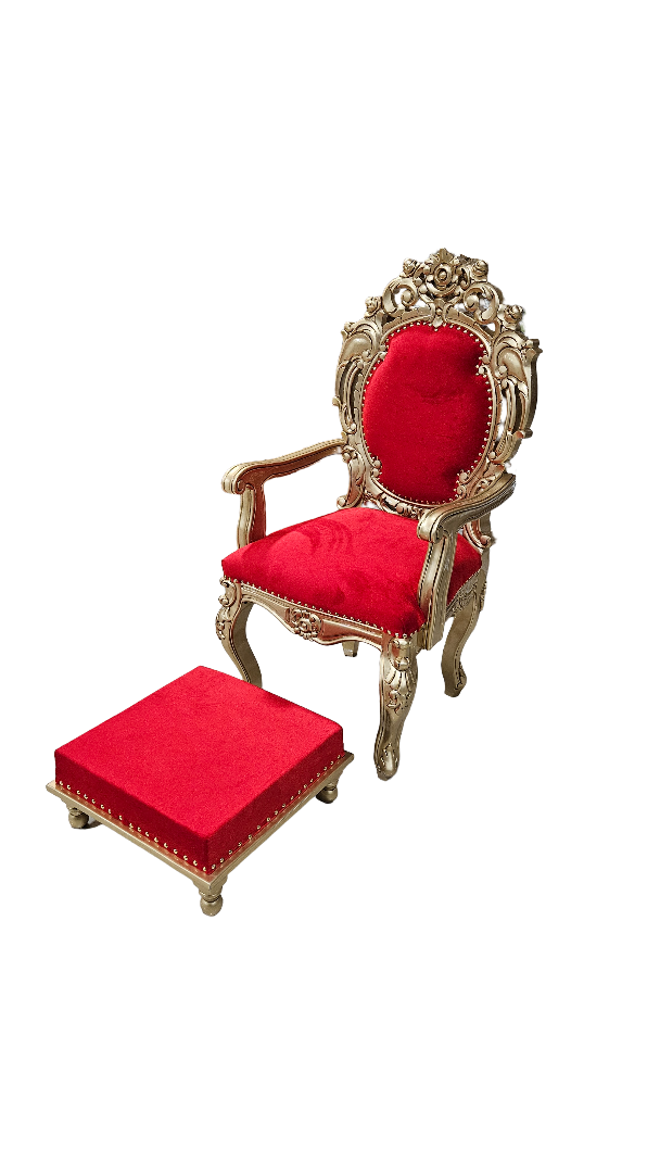 Designer Wooden Guruji Chair Set for Home Temple & Religious Ceremonies