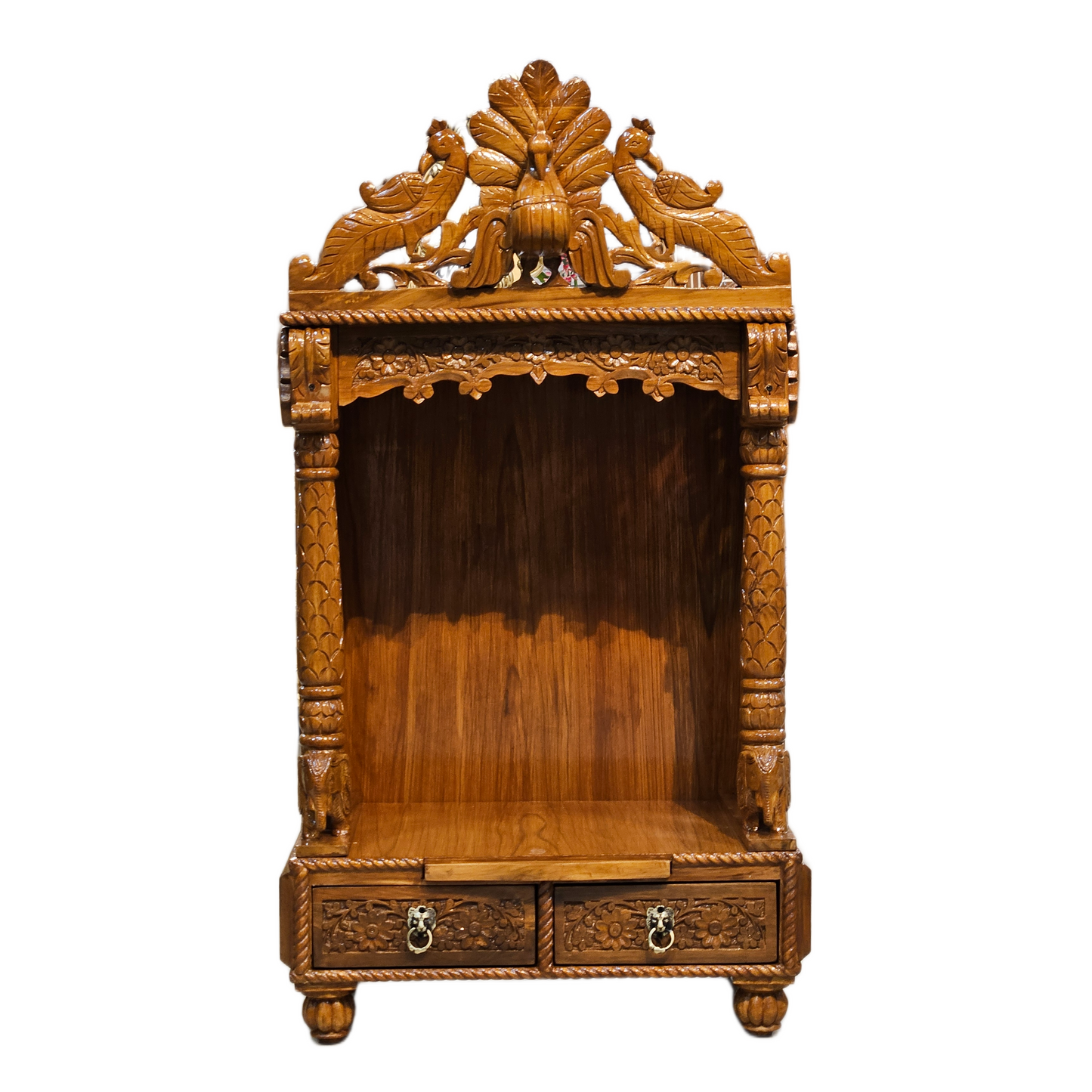Premium Solid Wood Temple for Meditation & Prayer
