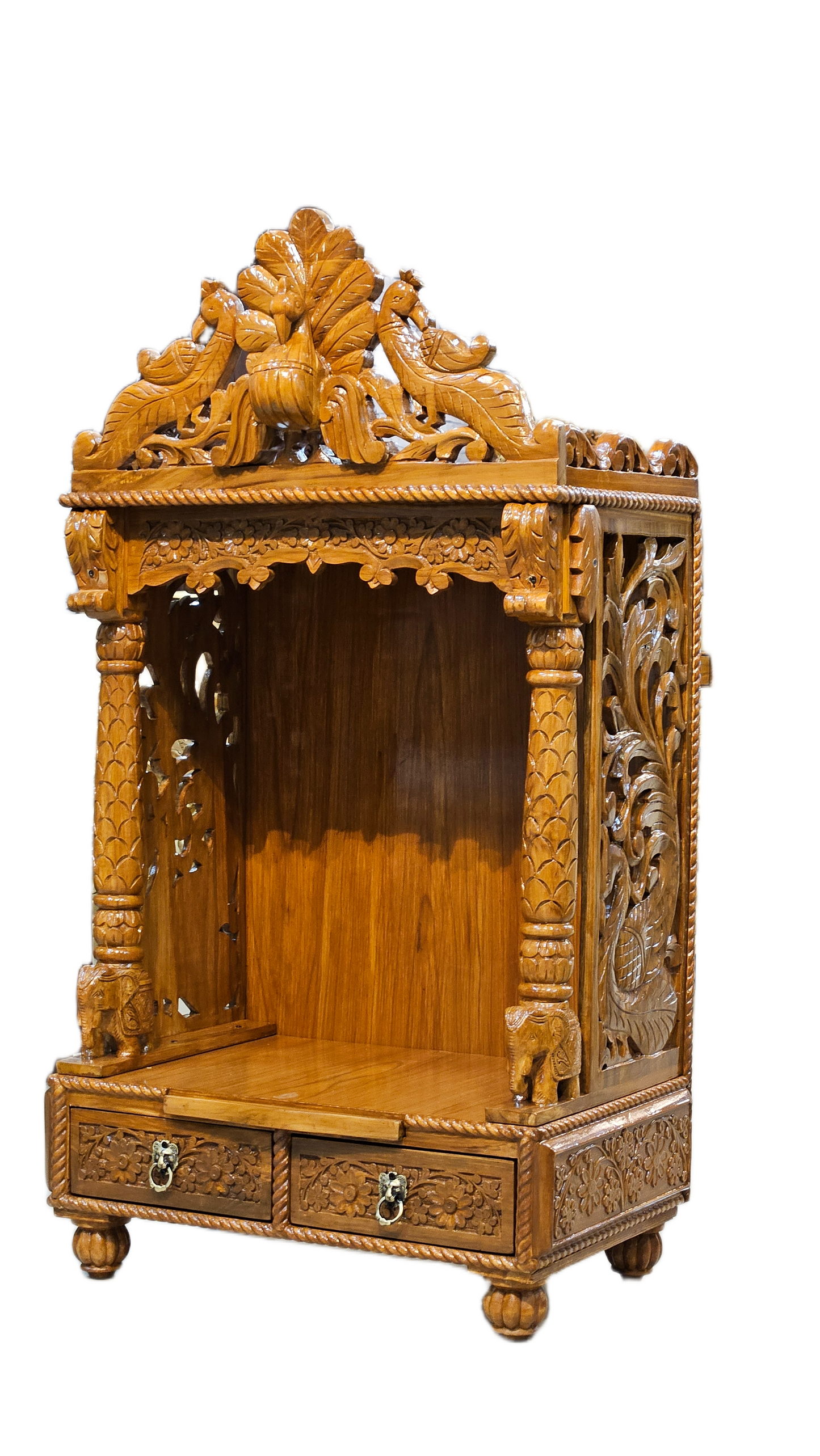 Premium Solid Wood Temple for Meditation & Prayer