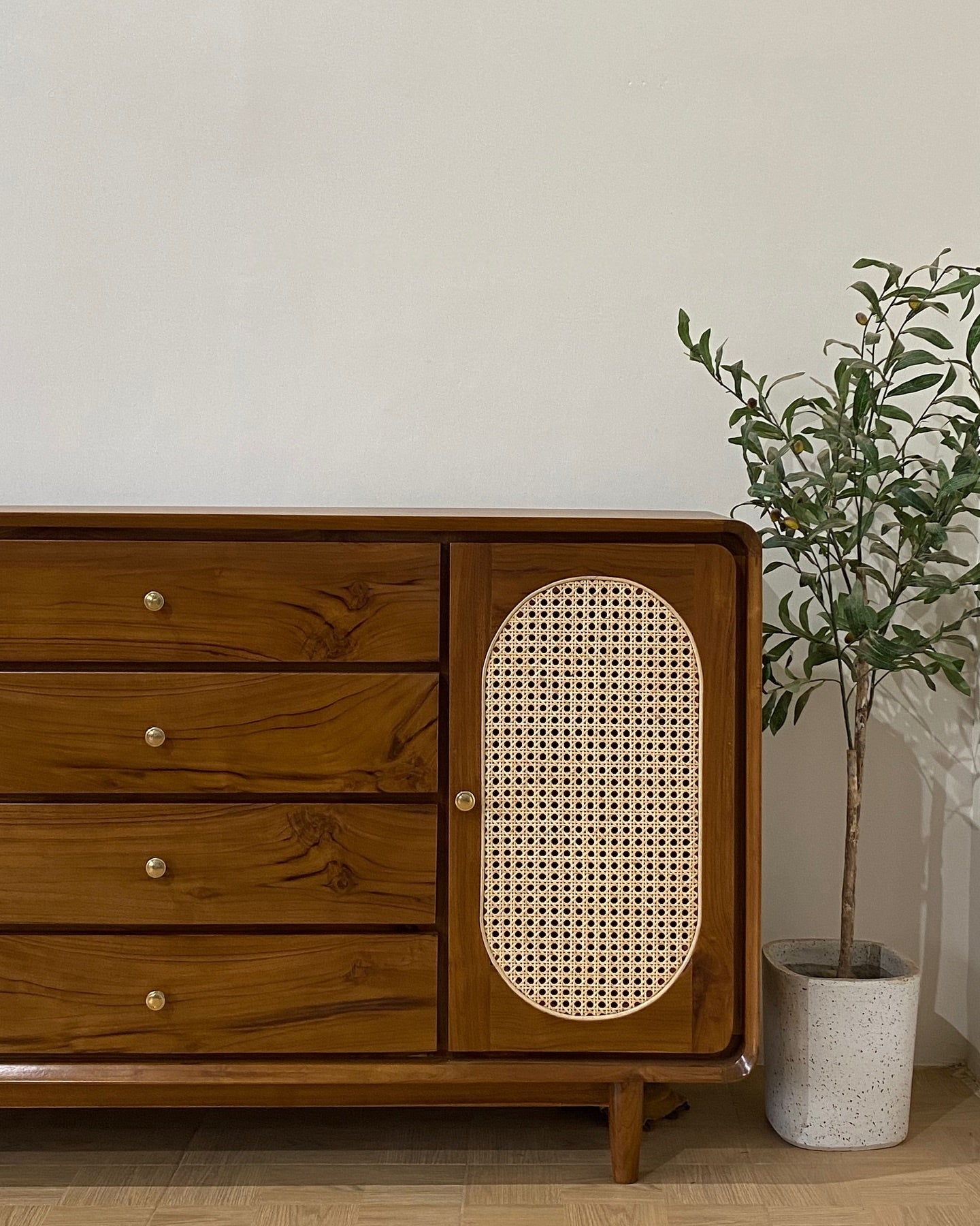 Premium Solid Wood TV cabinet for Home Décor