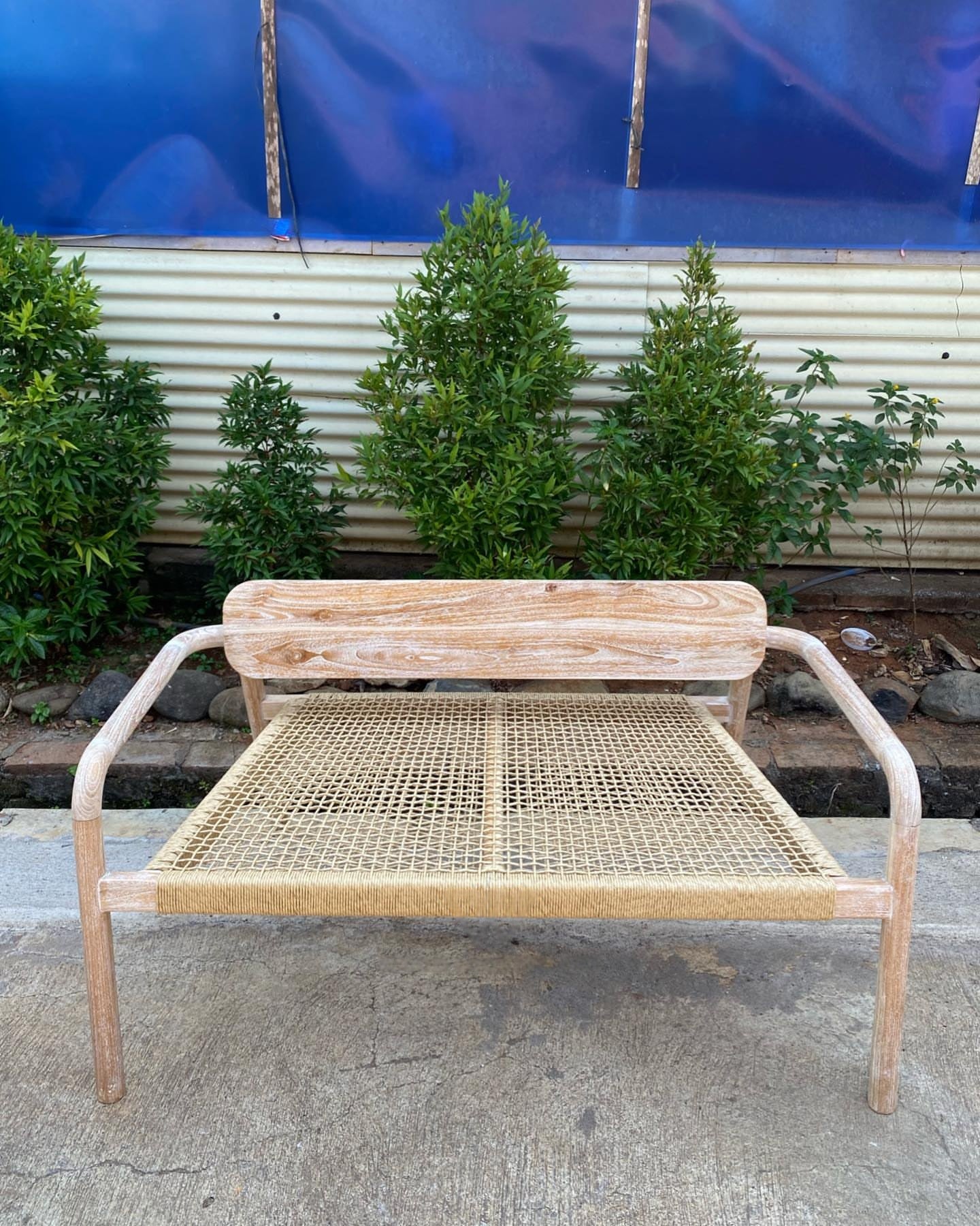 Modern Wooden 3-Seater Sofa | Premium Seating