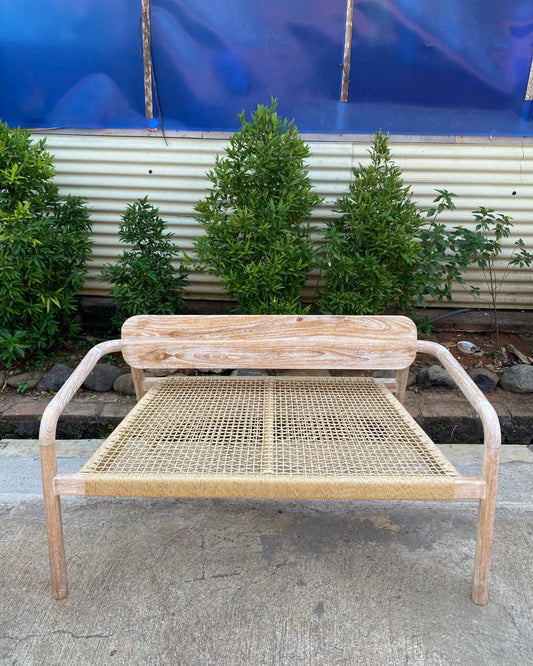 Modern Wooden 3-Seater Sofa | Premium Seating