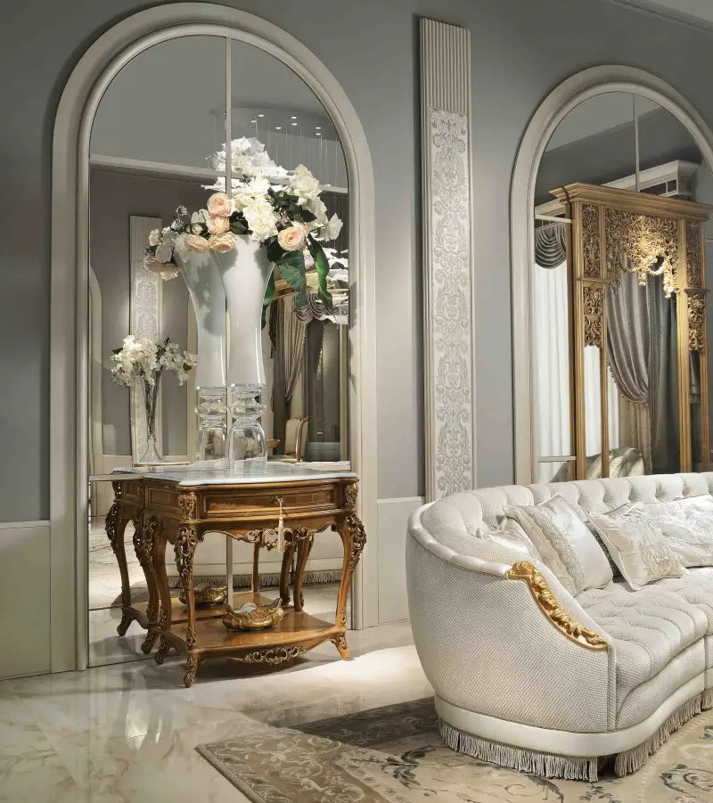 Luxury Handcrafted Carved Sofa Set | Royal Wooden Sofa