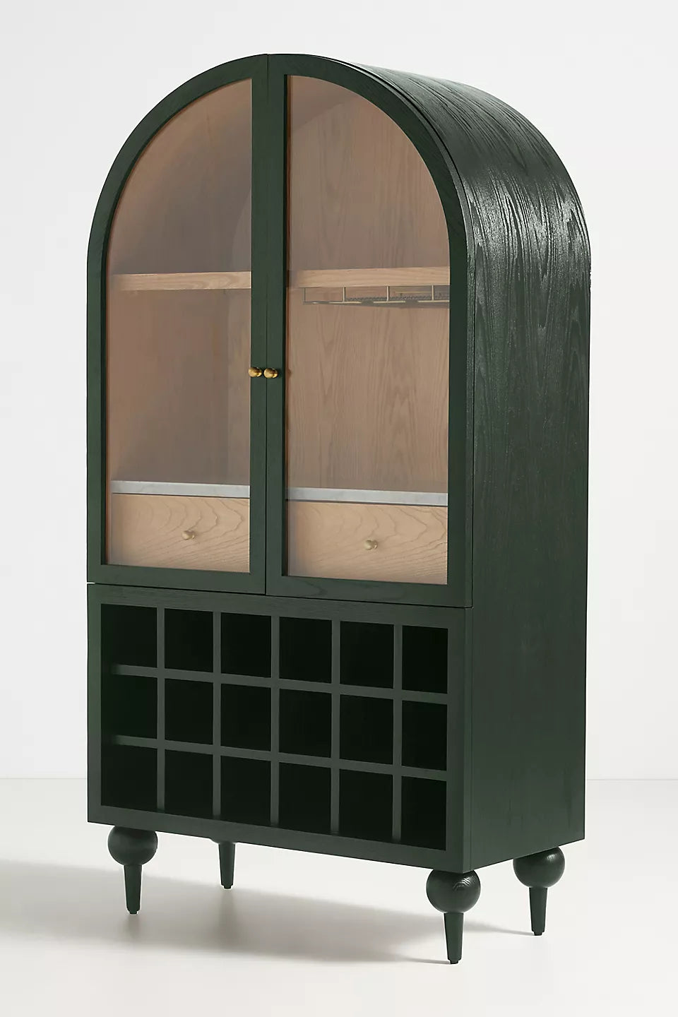 Luxury Wooden Storage Cabinet with Handcrafted Finish