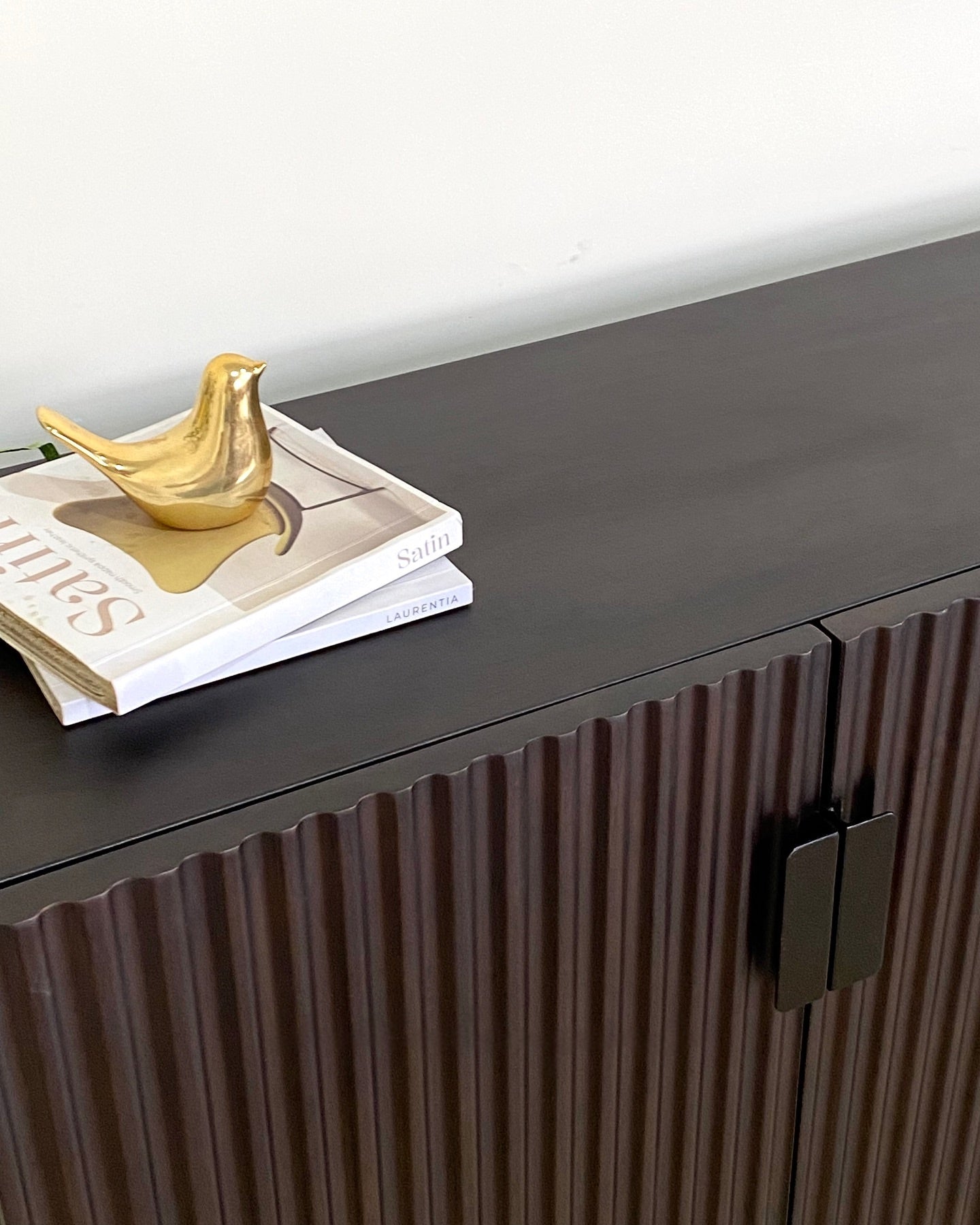 Wooden TV Unit for Living Room | Solid Wood Entertainment Console