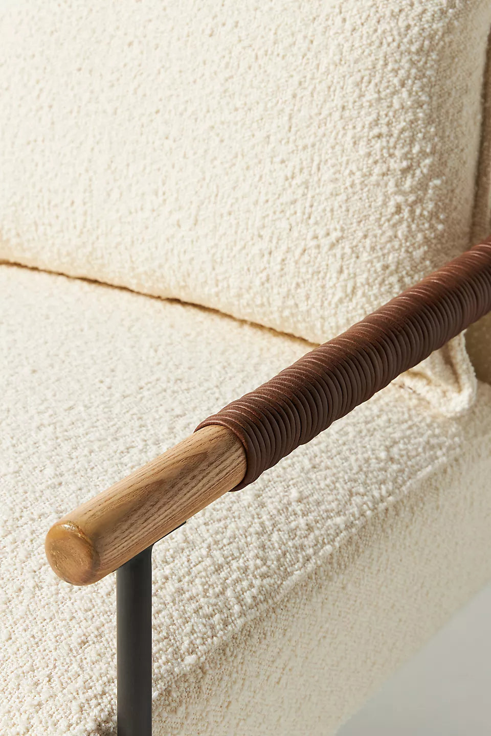 Elegant Minimalist Dining Chair with Solid Wood Frame