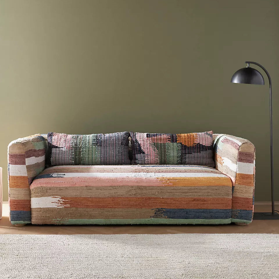 Minimal Style 3-Seater Sofa with Plush Comfort