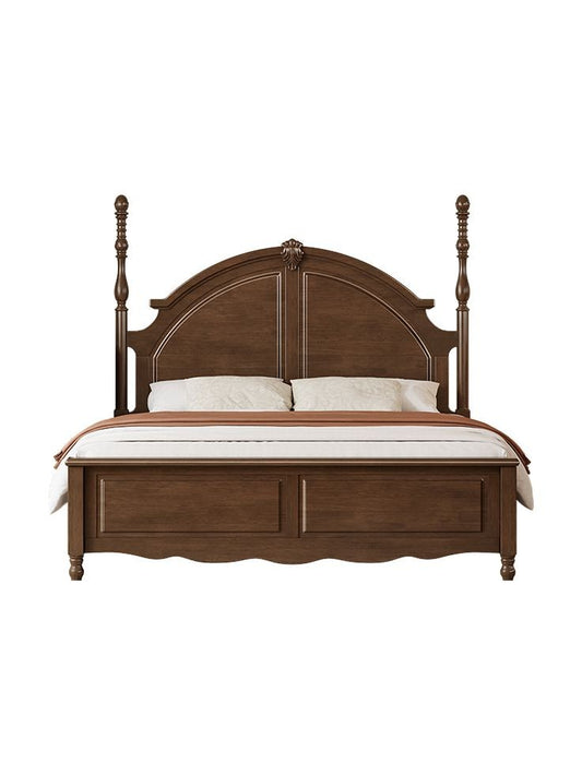 Premium Wooden Poster Bed | Royal Style Bed for Master Bedroom