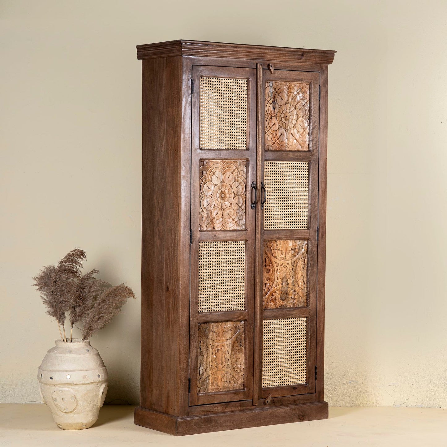Designer Wooden Storage Cabinet with Modern Appeal