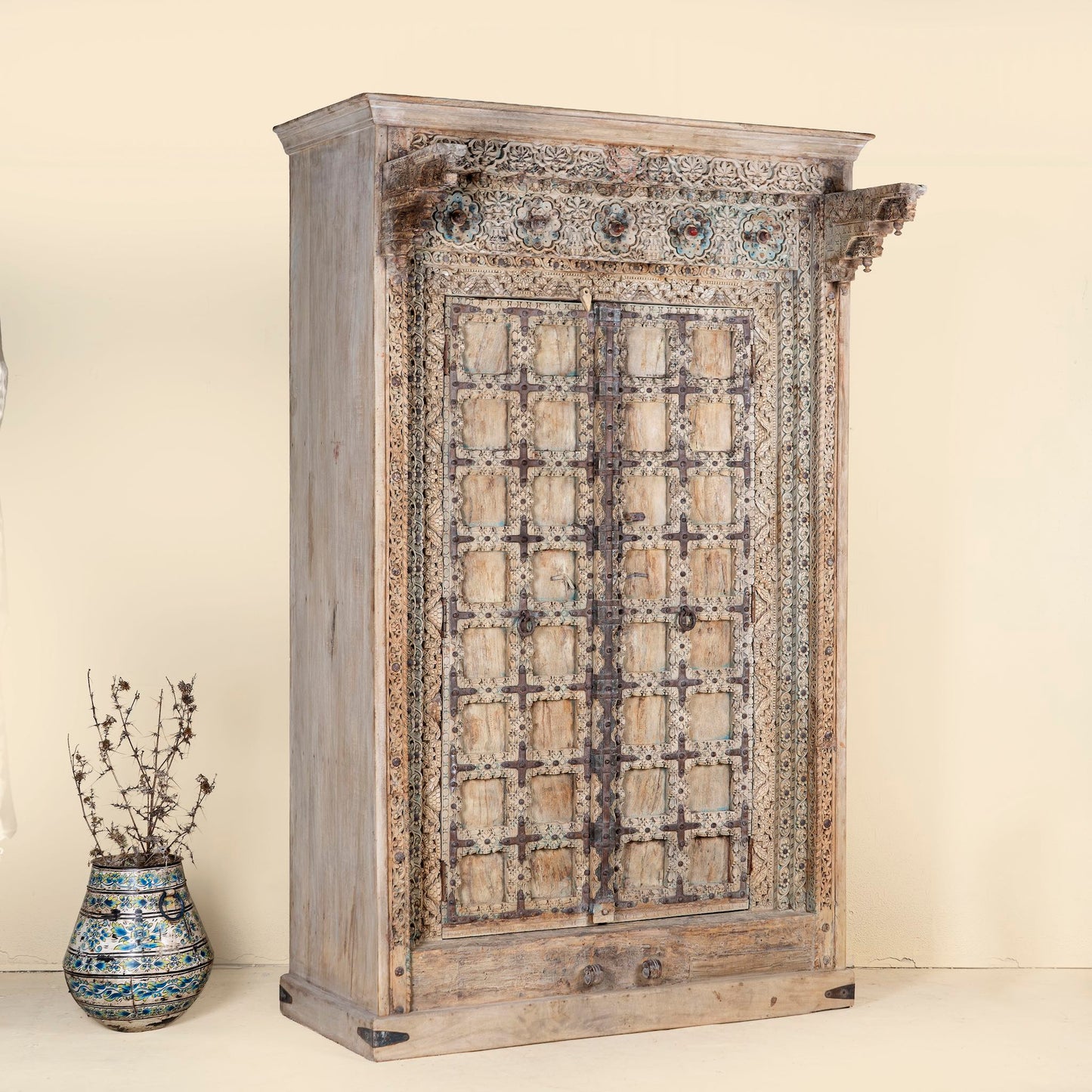 Modern Minimal Wooden Storage Unit with Timeless Style