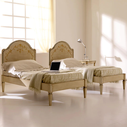 Timeless Antique Wooden Bed for Elegant Homes