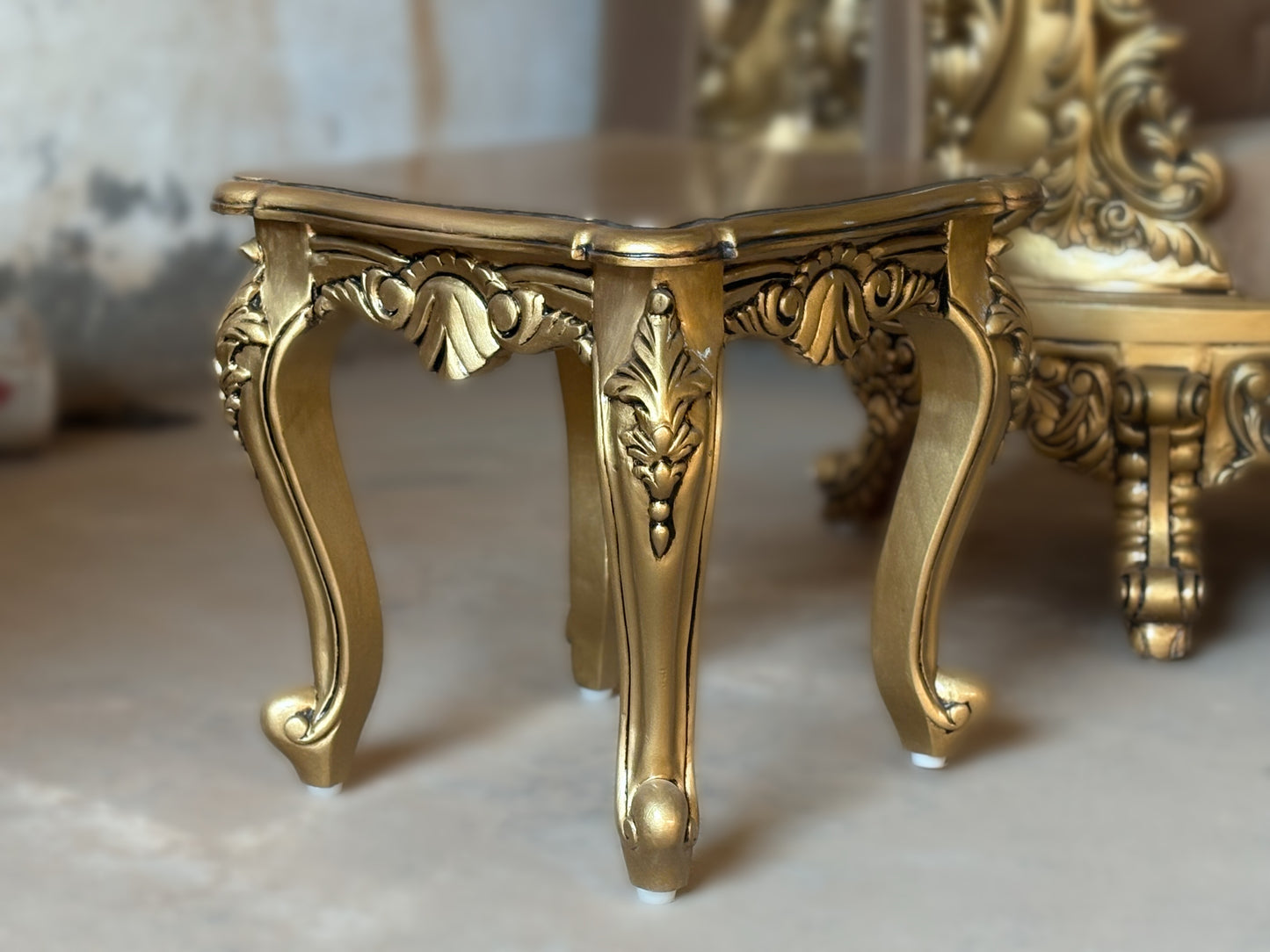 Royal Maharaja Style Wooden Sofa Set | Antique Carving Design