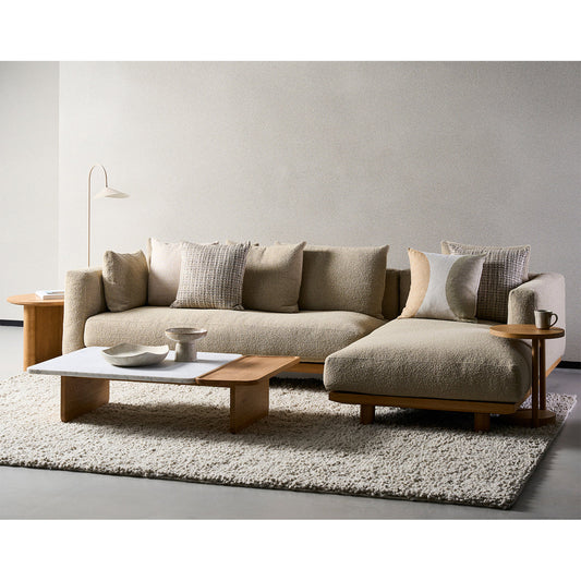 Modern Comfortable L-Shaped Sofa for Living Room | Sectional