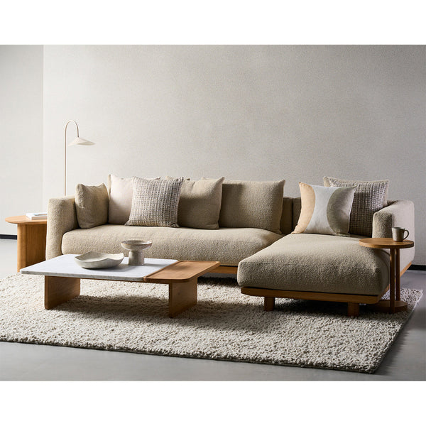 Modern Comfortable L-Shaped Sofa for Living Room | Sectional