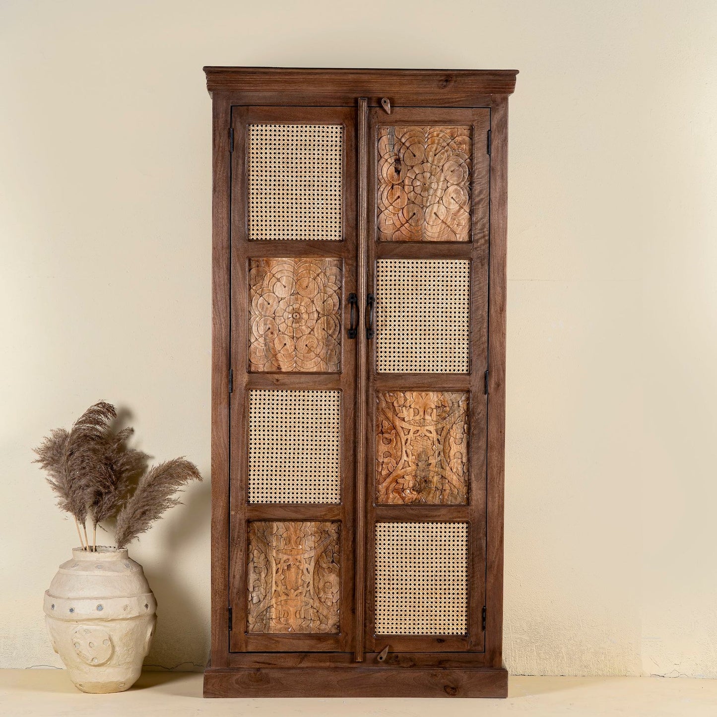 Designer Wooden Storage Cabinet with Modern Appeal