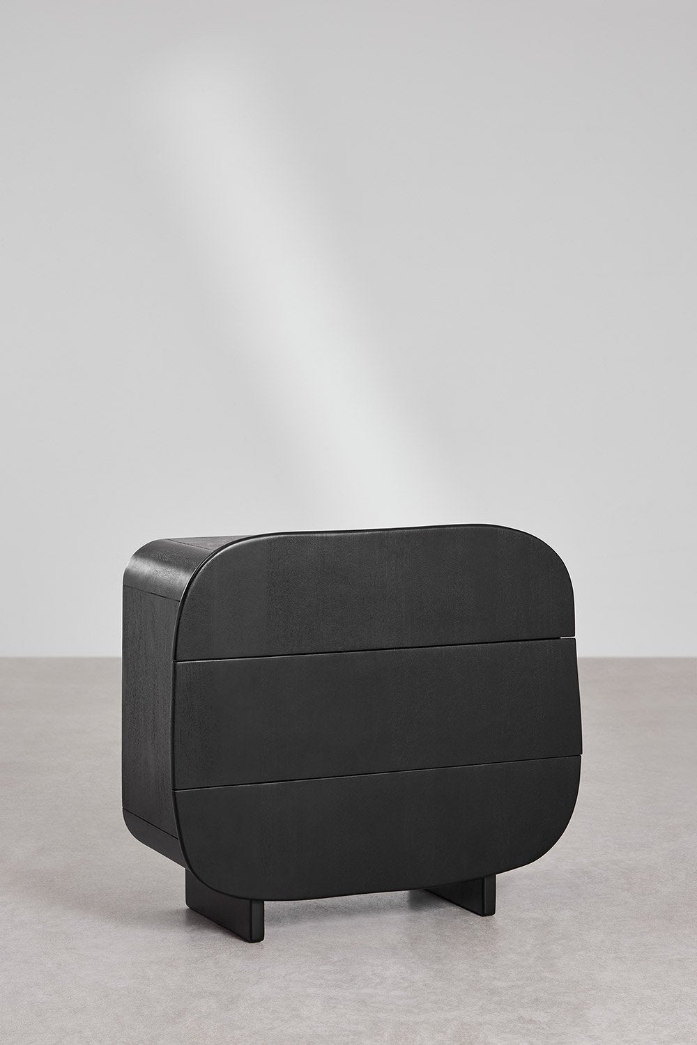 Luxury Wooden Nightstand with Storage Drawer