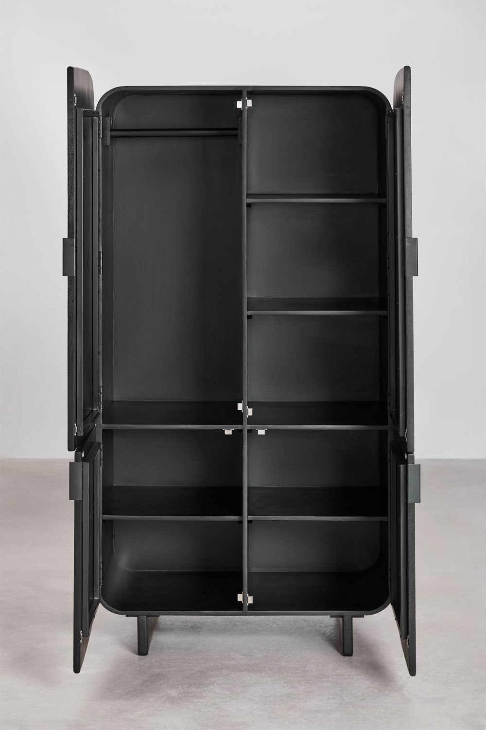 Classic Minimal Wooden Storage Cabinet with Timeless Look