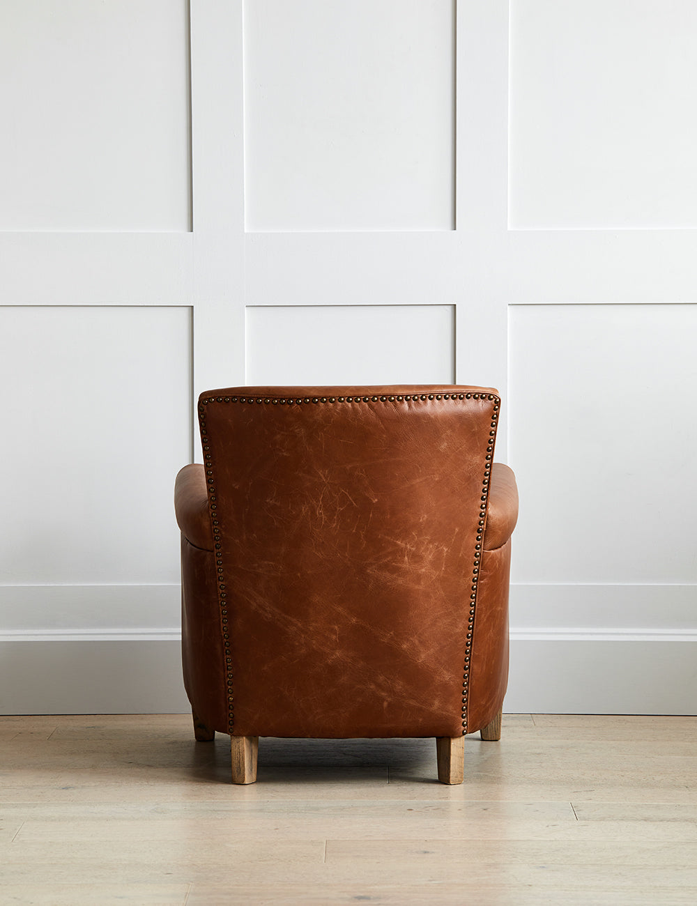 Classic Wooden Minimal Chair with Clean Lines