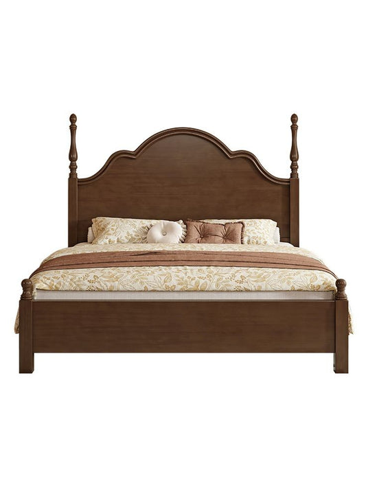 Royal Four Poster Bed | Heavy Solid Wood King Bed Frame
