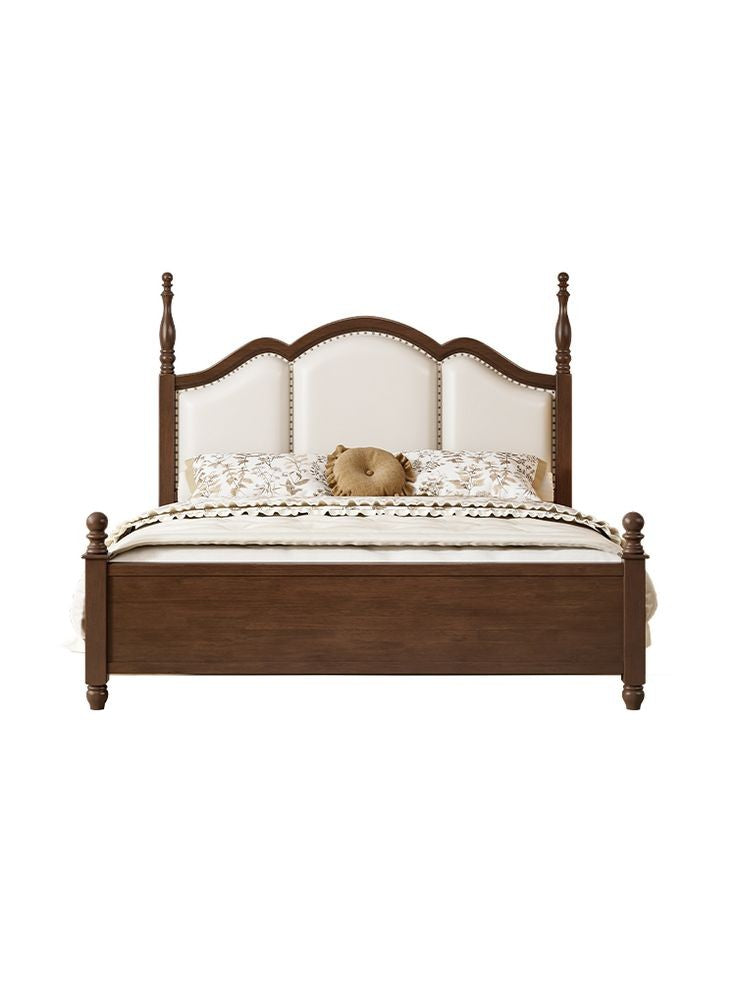 Classic Wooden Poster Bed | Luxury Bed with Strong Build