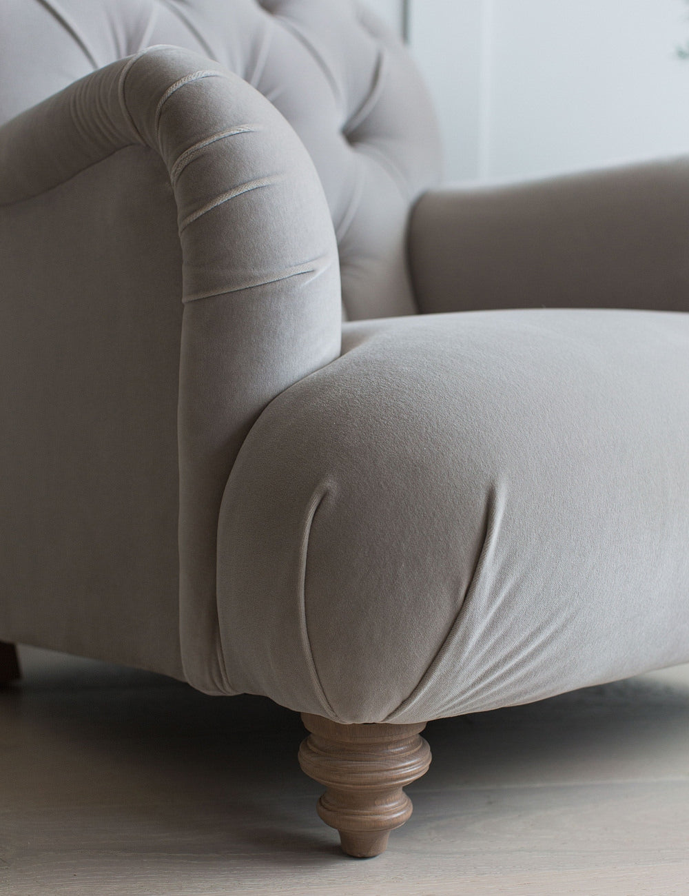 Handcrafted Minimalist Wooden Chair with Durable Frame