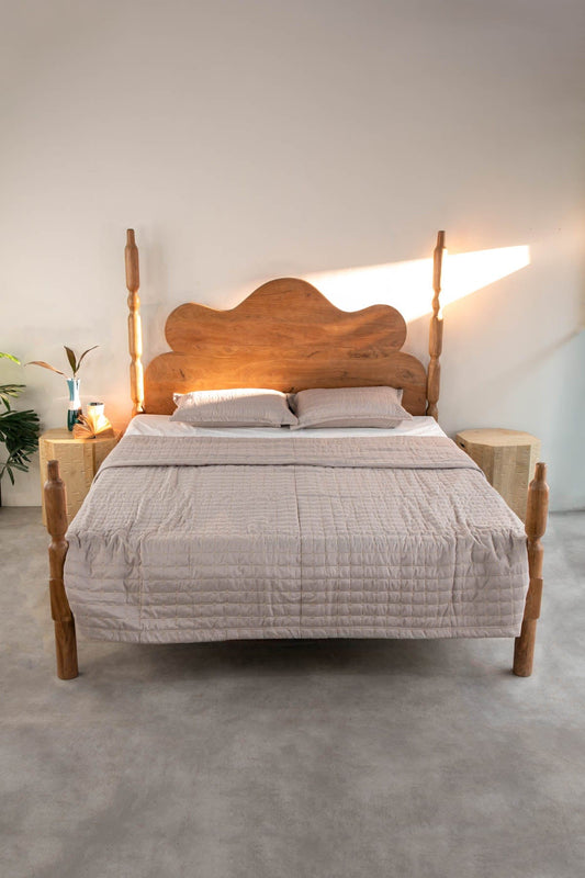 Modern Canopy Poster Bed | Designer Bedroom Furniture