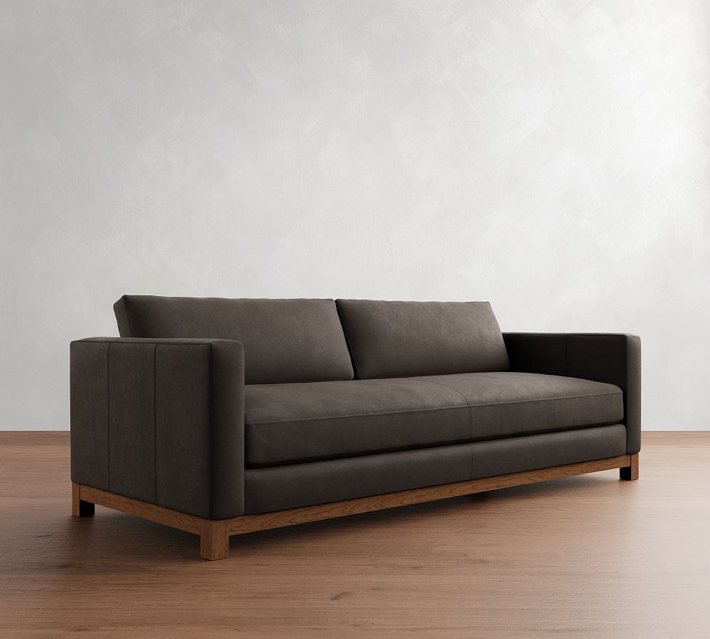 Contemporary Upholstered 3-Seater Sofa with Plush Seating