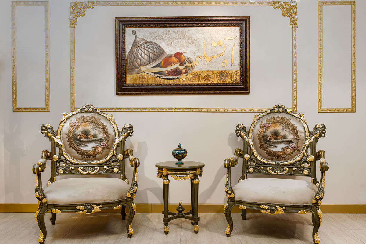 Premium Antique Sofa Set with Handcrafted Carved Frame