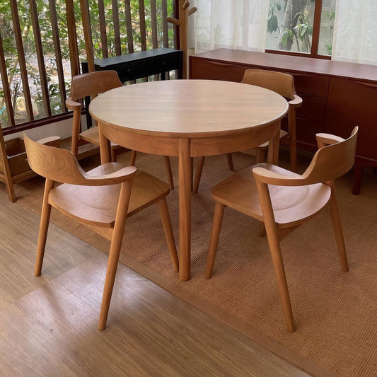 Elegant Wooden Dining Table for Modern Interiors