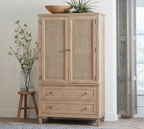 Luxury Wooden Storage Cabinet with Handcrafted Finish
