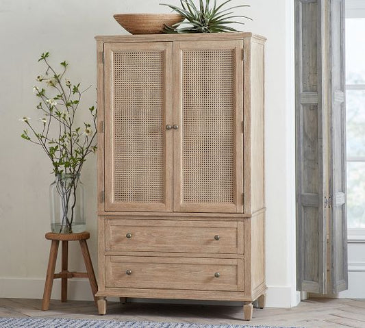 Luxury Wooden Storage Cabinet with Handcrafted Finish