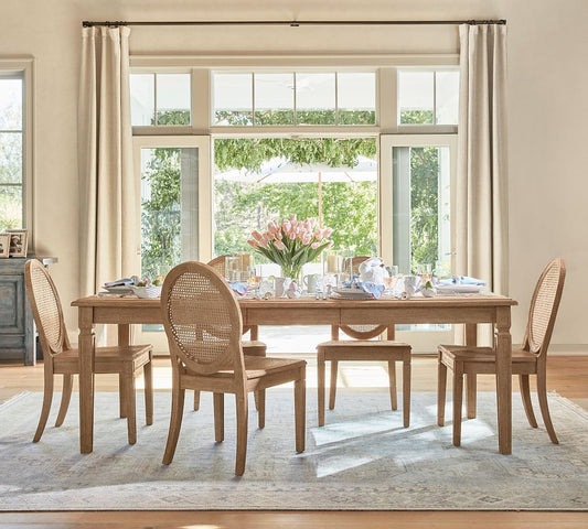 Classic Dining Room Table Set with Elegant Finish