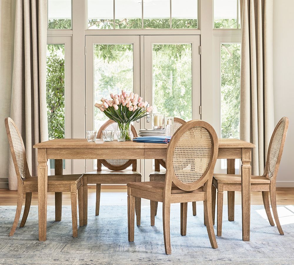 Classic Dining Room Table Set with Elegant Finish