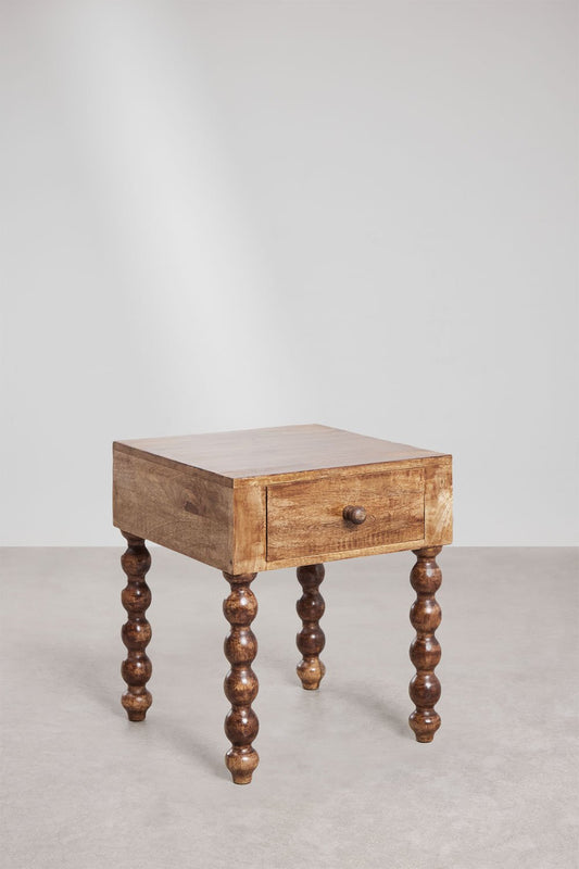 Elegant Wooden Side Table for Modern and Classic Interiors