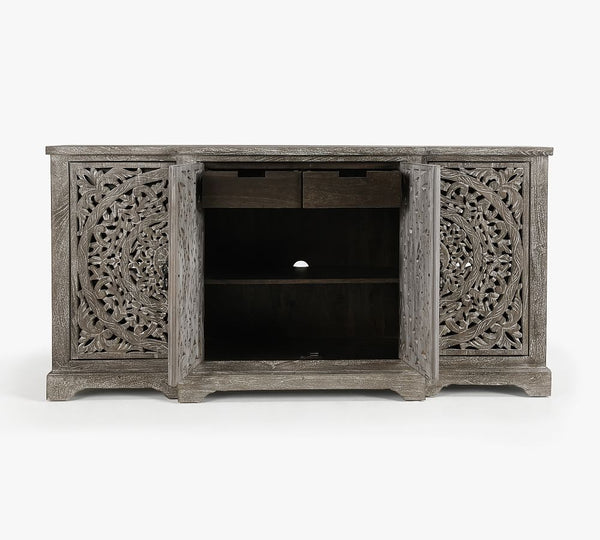 Classic Minimal Wooden Storage Cabinet with Timeless Look