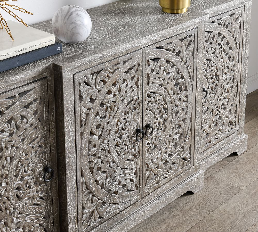 Classic Minimal Wooden Storage Cabinet with Timeless Look